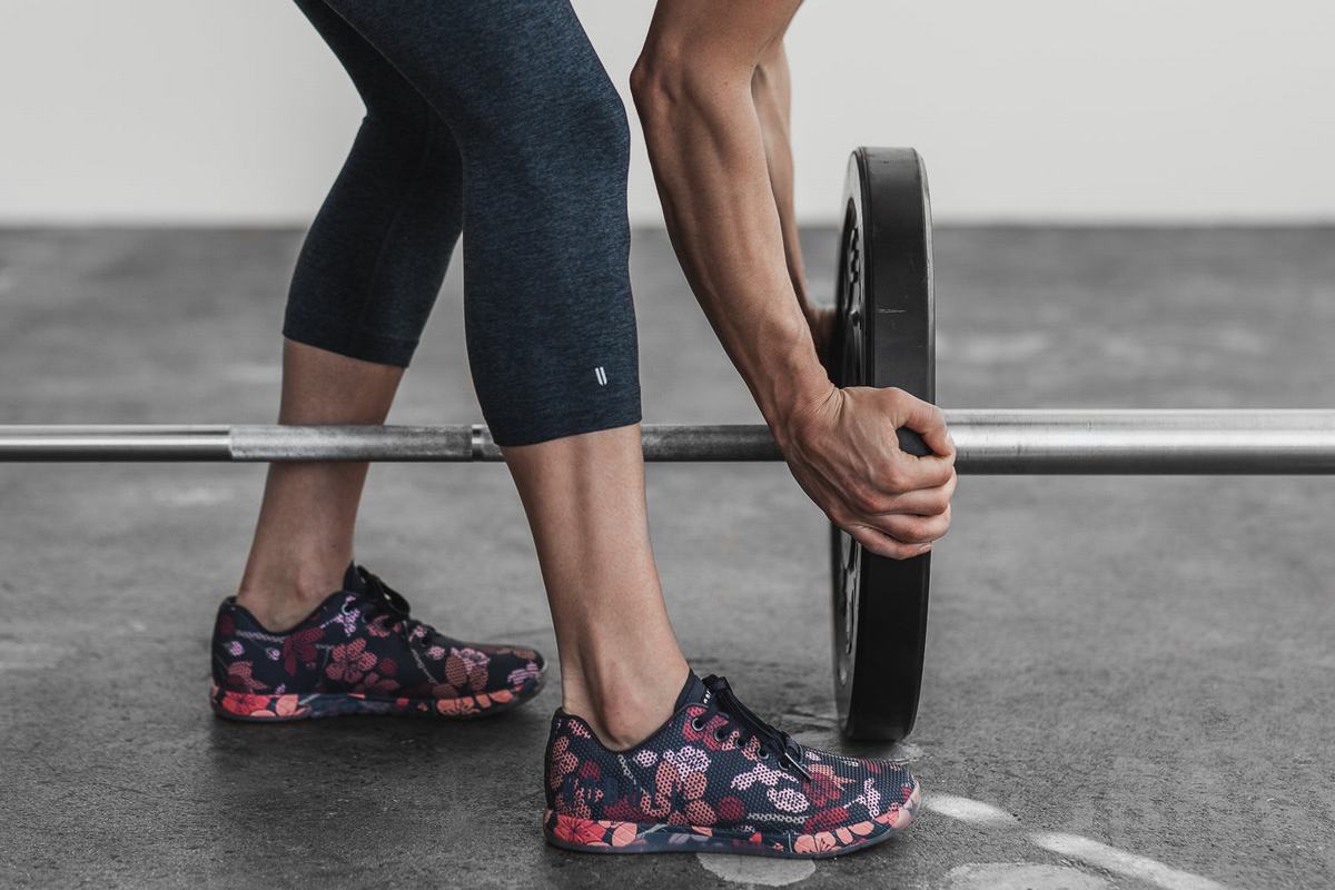 Nobull Superfabric Women's Trainers Navy Pink | Australia (FV5768)